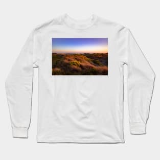 Lupine blooming in the dunes Long Sleeve T-Shirt